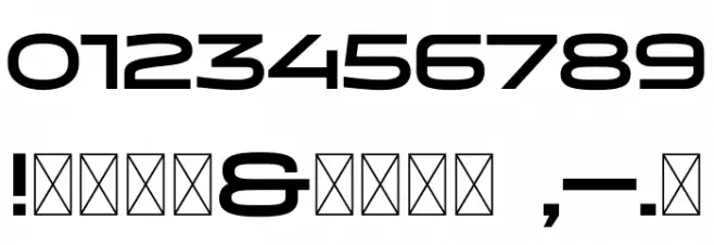 Morgant Regular Font OTHER CHARS