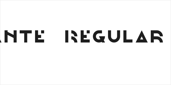 Morgante Regular Demo Logo