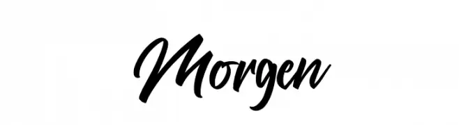 Morgen  Fuentes Gratis Descargar