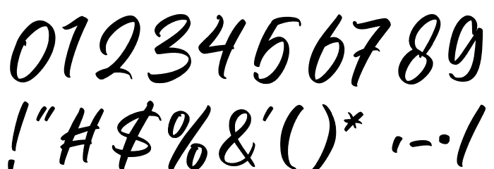 Morgen Font OTHER CHARS
