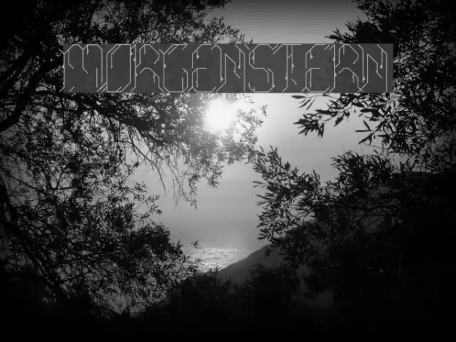 Morgenstern Font examples