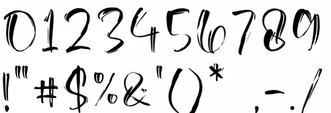 Morgian Font OTHER CHARS