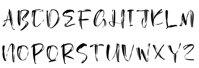 Morgian Font LOWERCASE