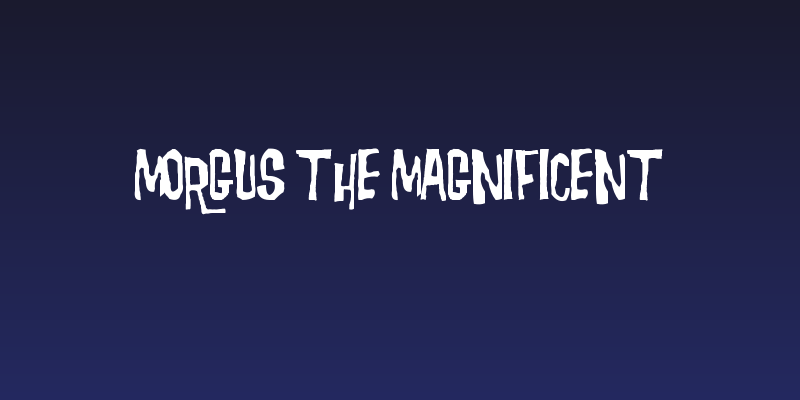 Morgus the Magnificent Social Header