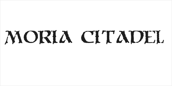 Moria Citadel Logo