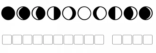 Moria Font OTHER CHARS