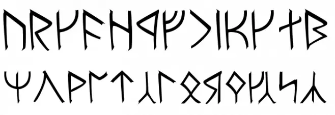 Moria Font UPPERCASE