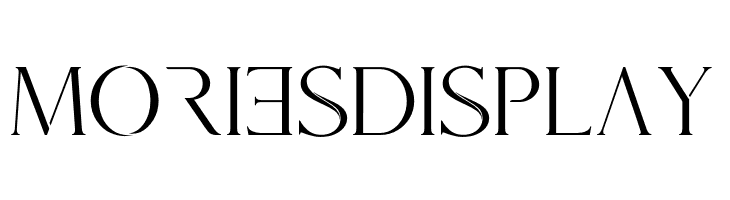 Mories Display  Frei Schriftart Herunterladen