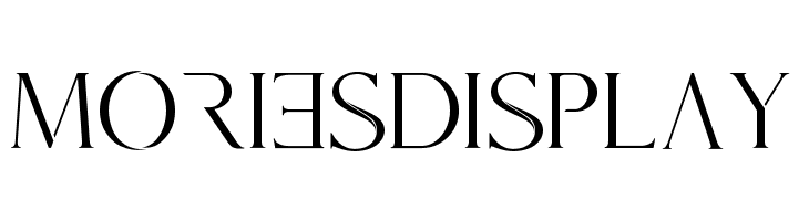 Mories Display  Frei Schriftart Herunterladen