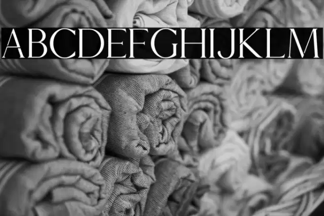 Mories Display Font examples