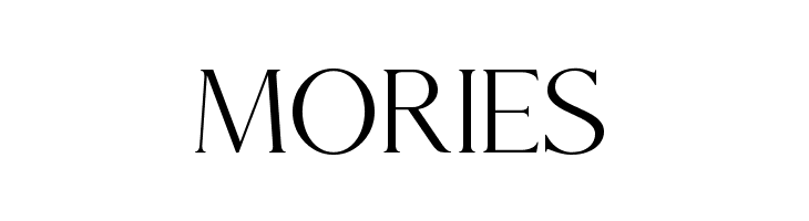 Mories  font caratteri gratis