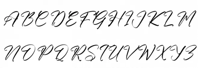 Morietta Garden DEMO VERSION Italic Schriftart Gro&szlig;