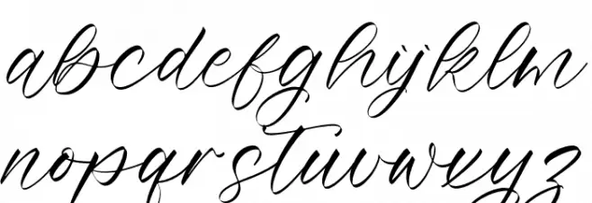 Morietta Garden DEMO VERSION Italic Schriftart Kleinbuchstaben