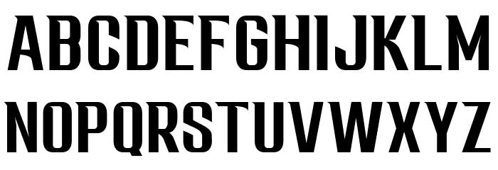 Morington Demo Font LOWERCASE