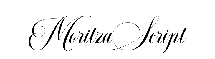 MoritzaScript  Free Fonts Download