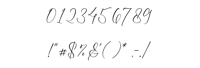 Moriyathena Font OTHER CHARS