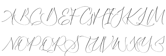 Moriyathena Font UPPERCASE