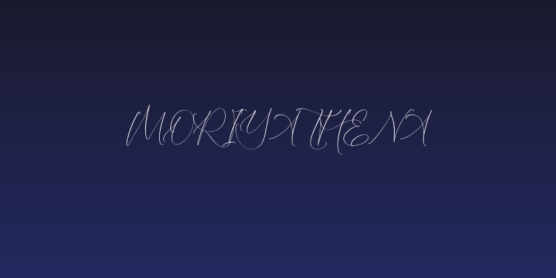 Moriyathena Social Header