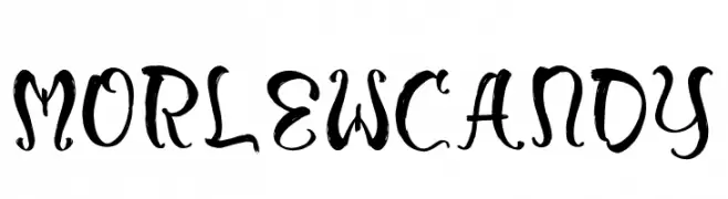 Morlew Candy  Frei Schriftart Herunterladen