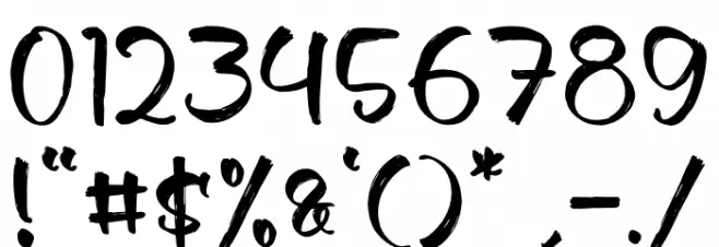 Morlew Candy Schriftart Anderer Schreiben