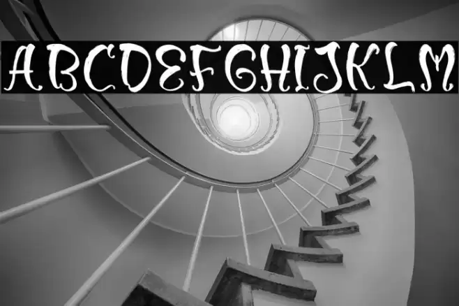 Morlew Candy Schriftart examples