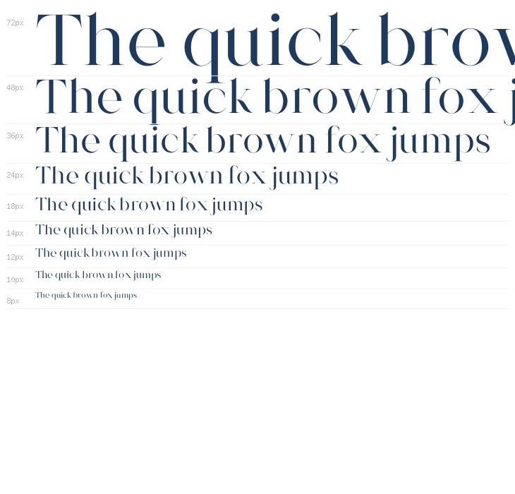 Morlique Regular Waterfall