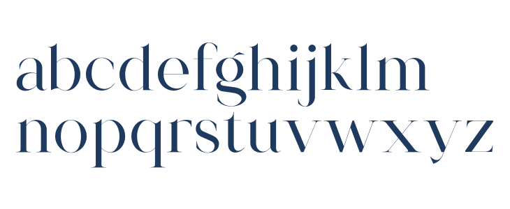 Morlique Regular Lowercase