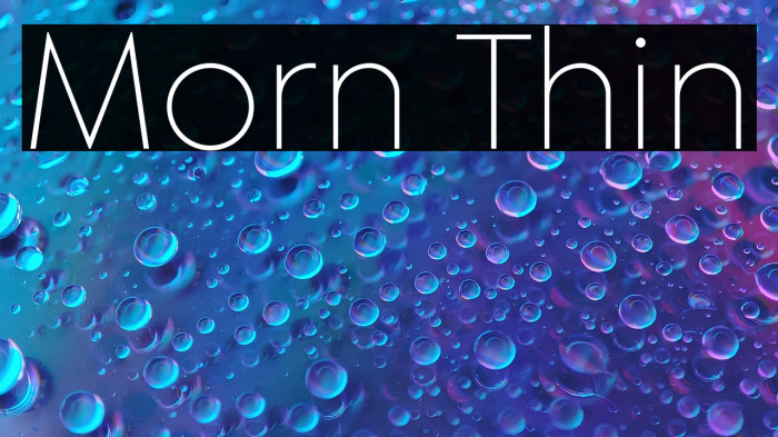 Morn Thin Example 3