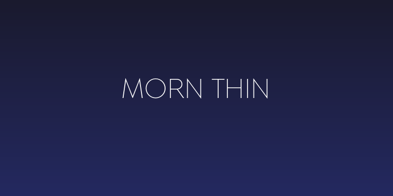 Morn Thin Social Header