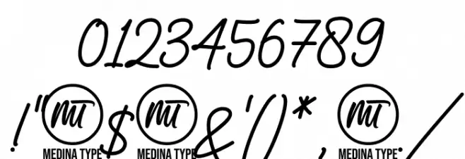 Morning Art Font OTHER CHARS