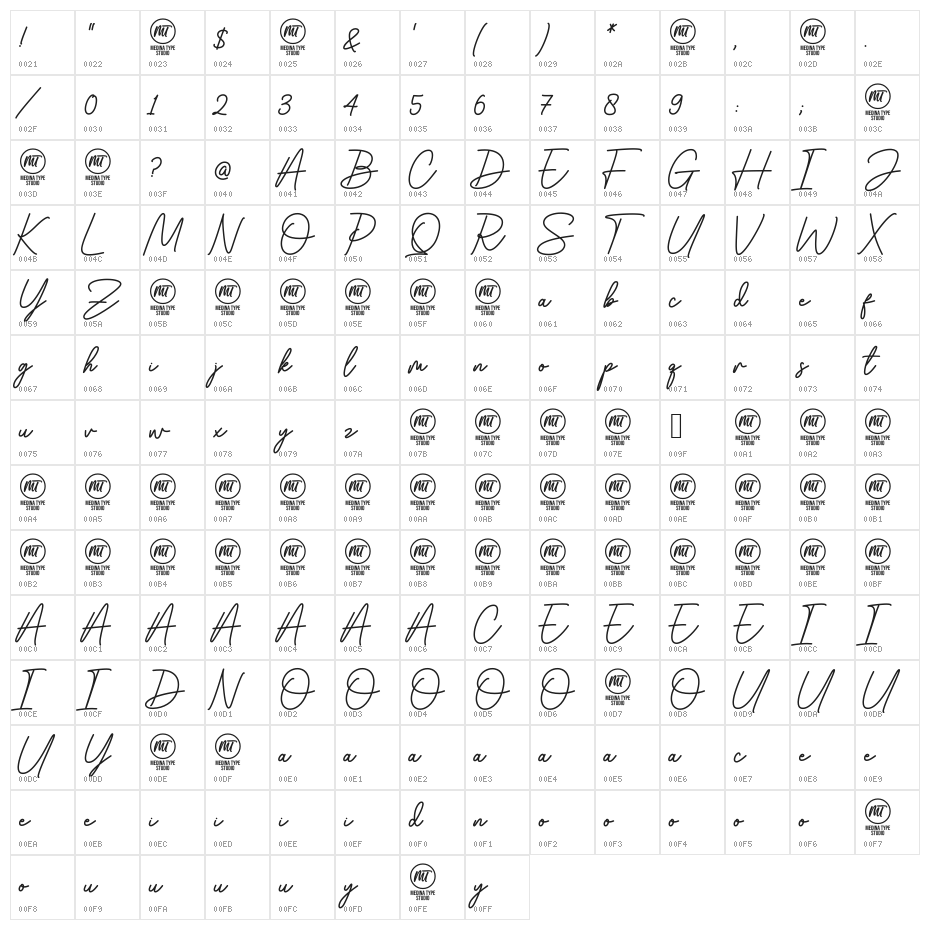 Morning Art Character Map