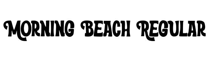 Morning Beach Regular  لخطوط تنزيل