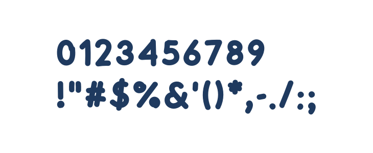 Morning Breeze Bold Other Characters