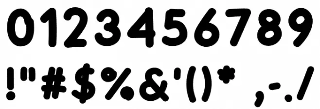 Morning Breeze Bold Font OTHER CHARS