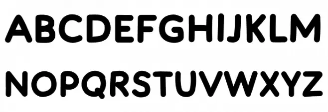 Morning Breeze Bold Шрифта ВЕРХНИЙ