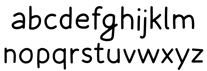 Morning Breeze Light Font LOWERCASE