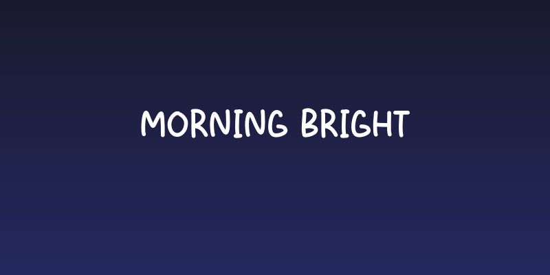 Morning Bright Social Header