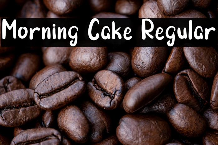 Morning Cake Regular Example 3