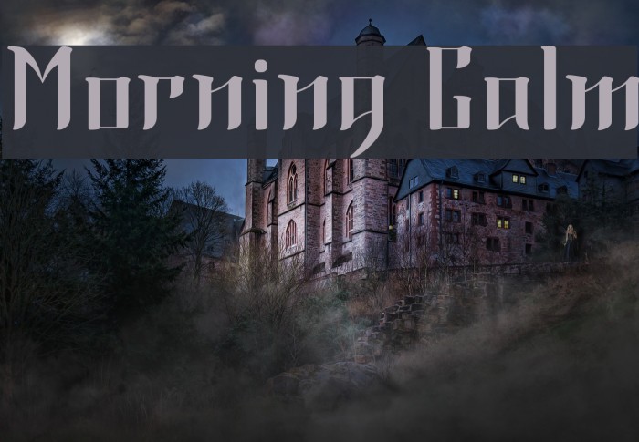 Morning Calm Example 1