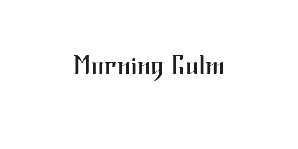 Morning Calm Logo