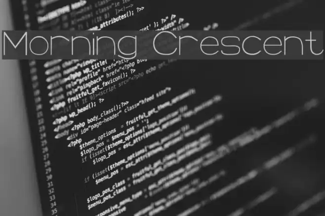 Morning Crescent Example 2