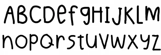 Morning Font Schriftart Groß