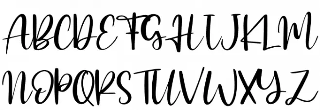 Morning Girls - Personal Use Fuentes MAYÚSCULAS