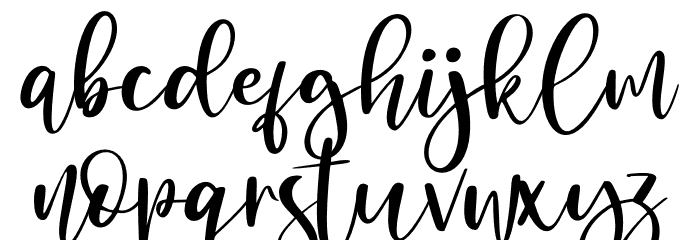 Morning Girls - Personal Use Font LOWERCASE