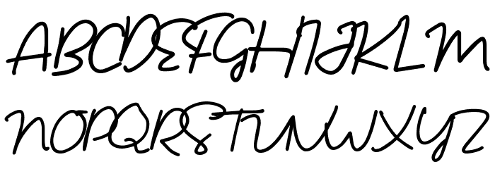 Morning Gold Free Regular Font OTHER CHARS