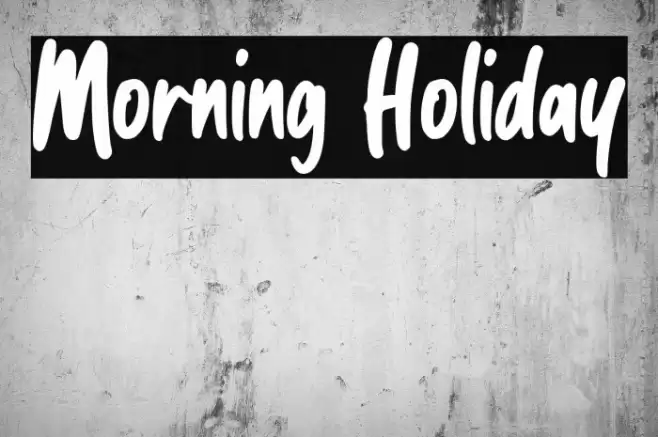 Morning Holiday Polices examples