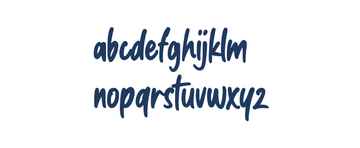 Morning Holiday Lowercase