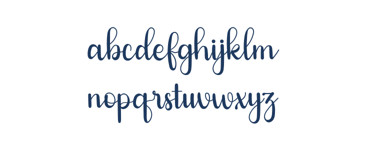 Morning Signature Lowercase