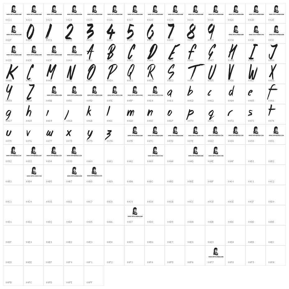 Morning Star Character Map