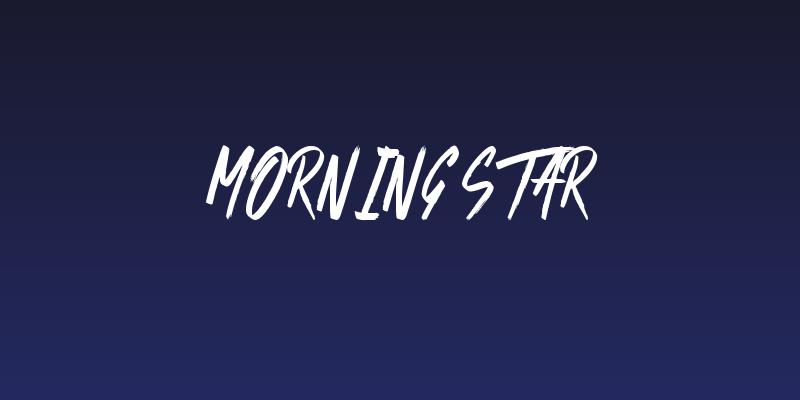 Morning Star Social Header